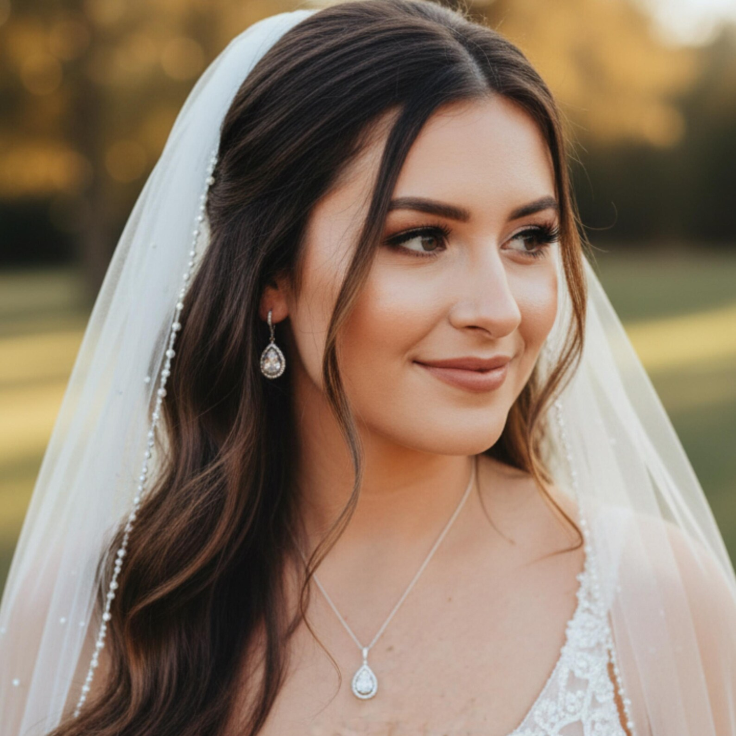 Cami CZ Bridal Necklace