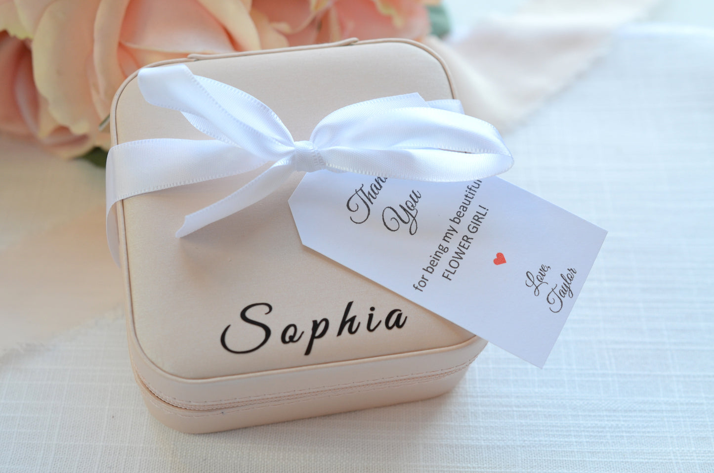 Flower Girl Jewelry Box