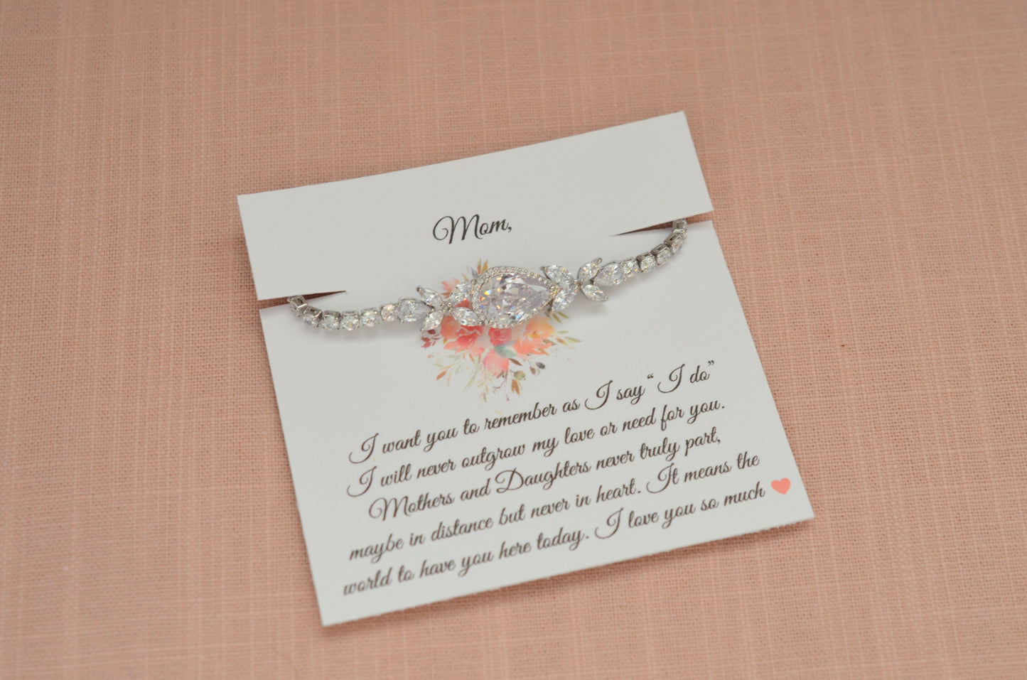 Mother of the Bride Bracelet Wedding Gift
