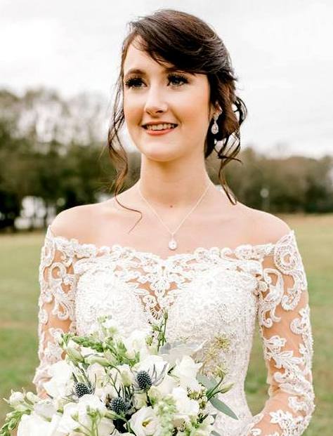 Silver Bridal CZ Jewelry Set
