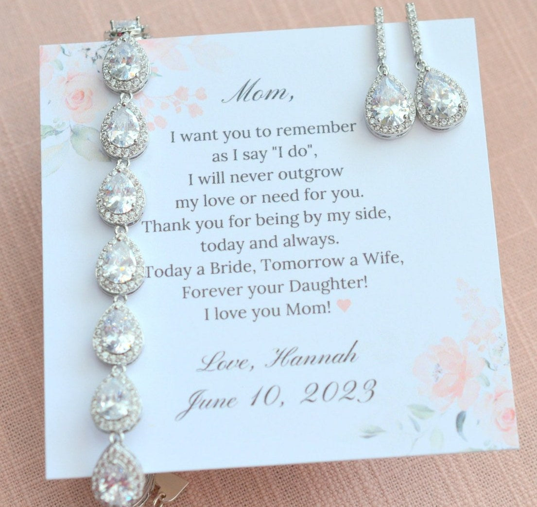 Mother of the Bride Jewelry Set