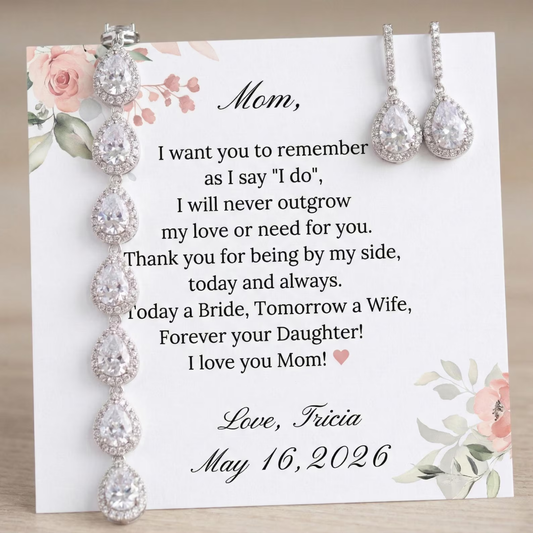 Mother of the Bride Jewelry Set