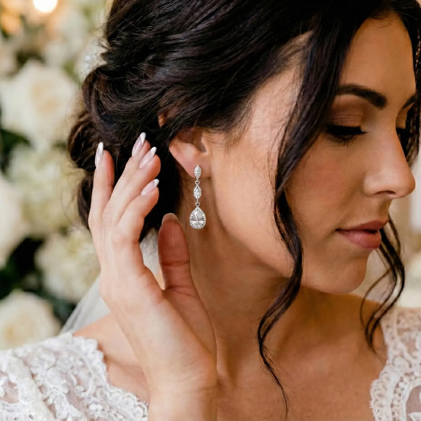 Art Deco Bridesmaid Earrings