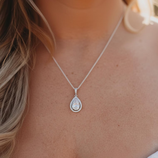 Cami CZ Bridal Necklace