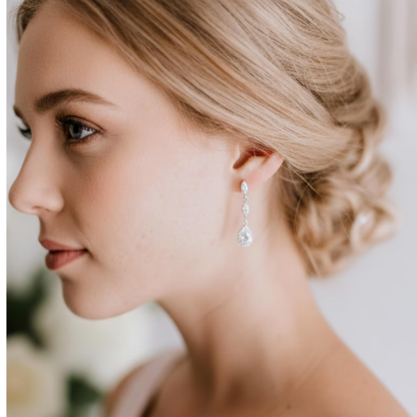 Art Deco Bridesmaid Earrings