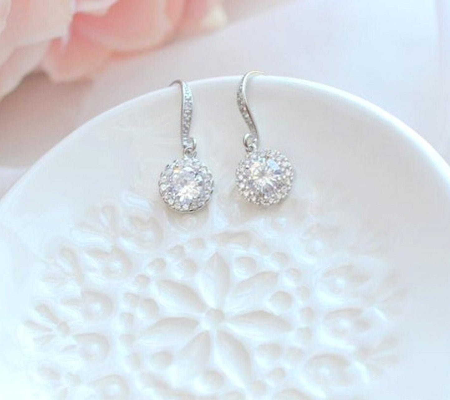 Bridal Jewelry Set Necklace and Earrings