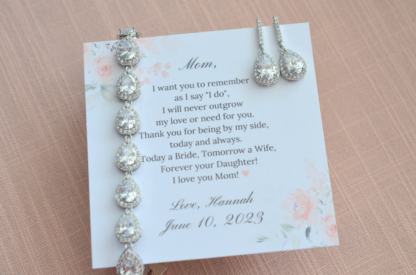Mother of the Bride Jewelry Set