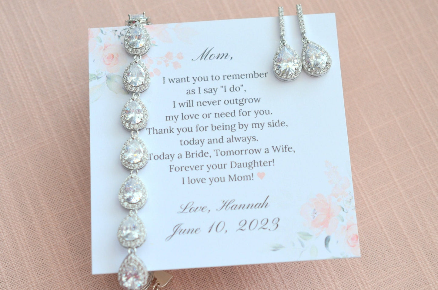 Mother of the Bride Jewelry Set