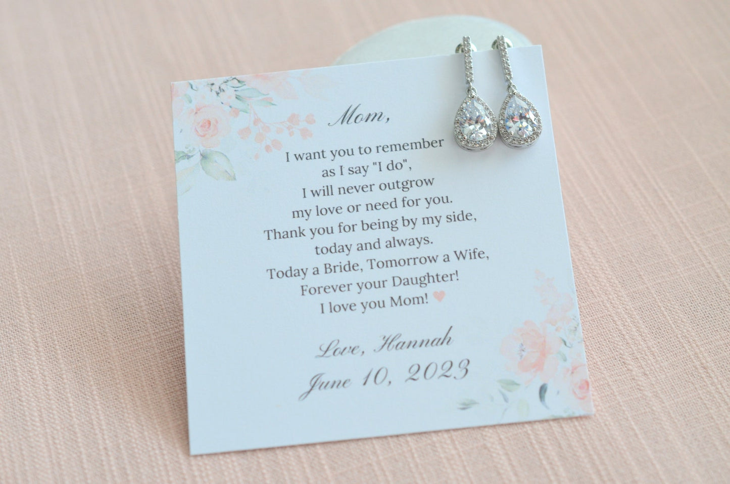 Mother of the Bride Jewelry Set