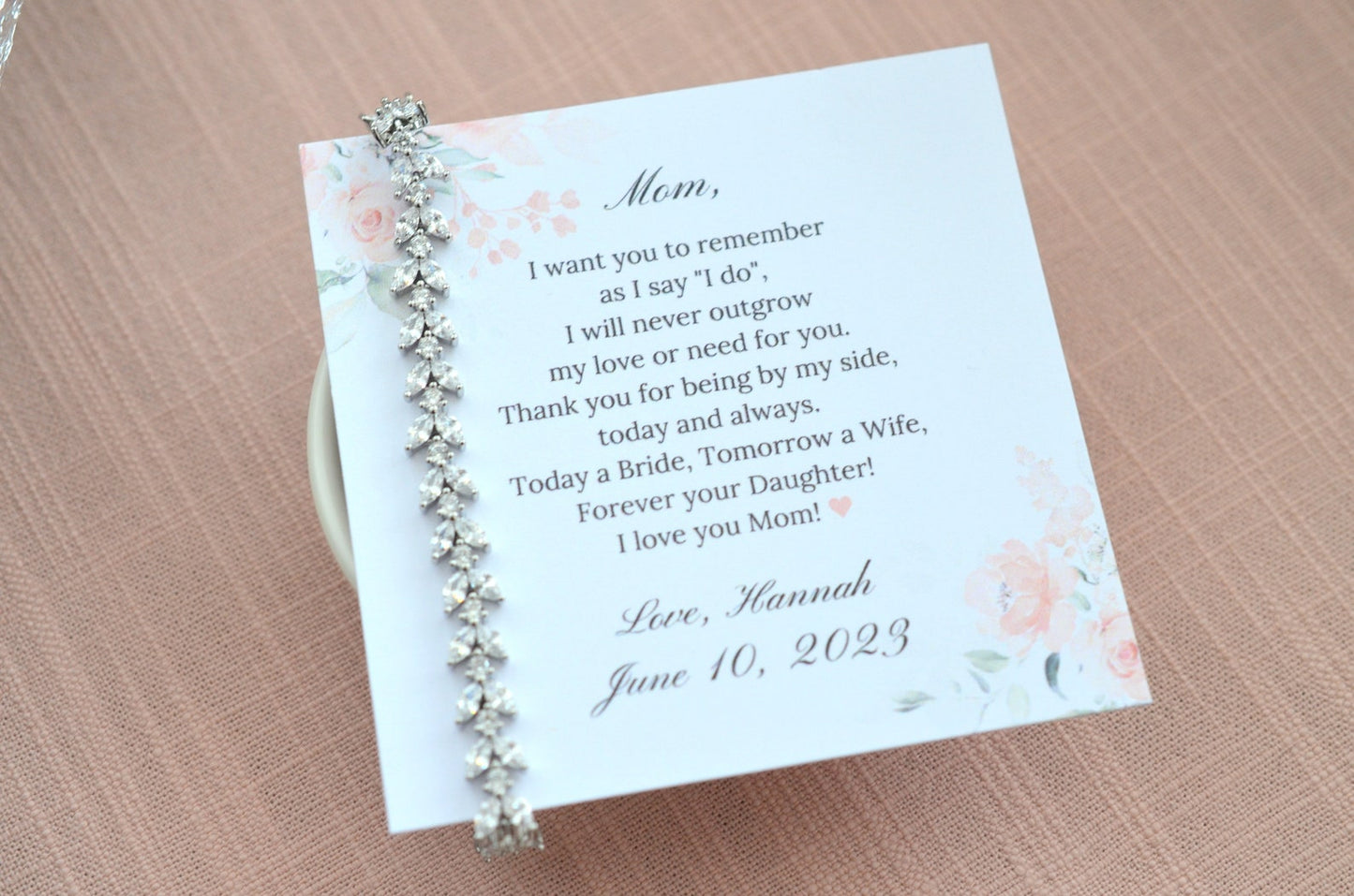 Gift for Mom on Wedding Day