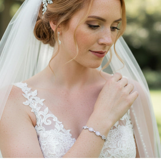 Sierra CZ Bridal Bracelet