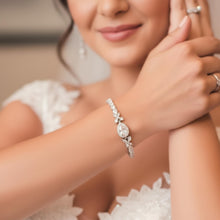 Haley Bridal Teardrop Bracelet