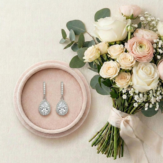 Dainty Wedding Earrings