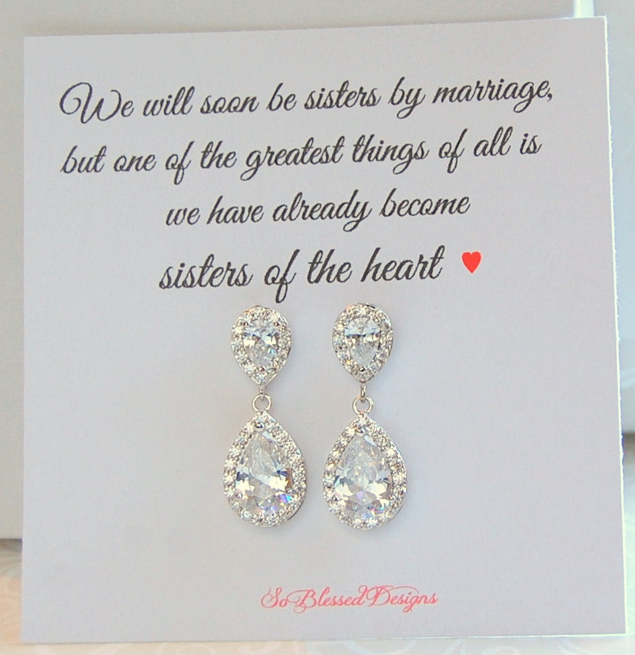 Sister in law Earrings Gift