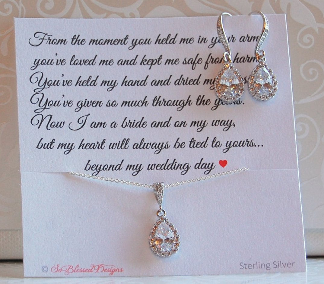 Mother of the Bride/Mother of the Groom jewelry set