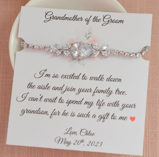 Grandmother of the Bride/Groom Bracelet