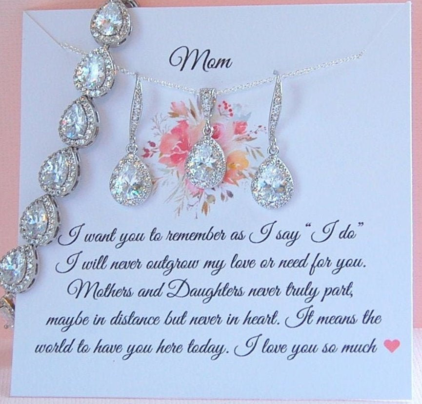 Stunning Mother of the Bride Jewelry Set
