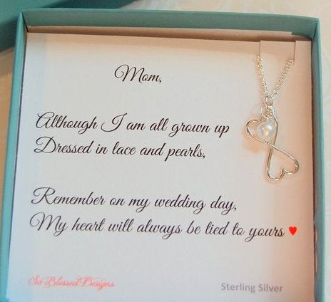Sterling Silver & Pearl Mother of the Bride Gift