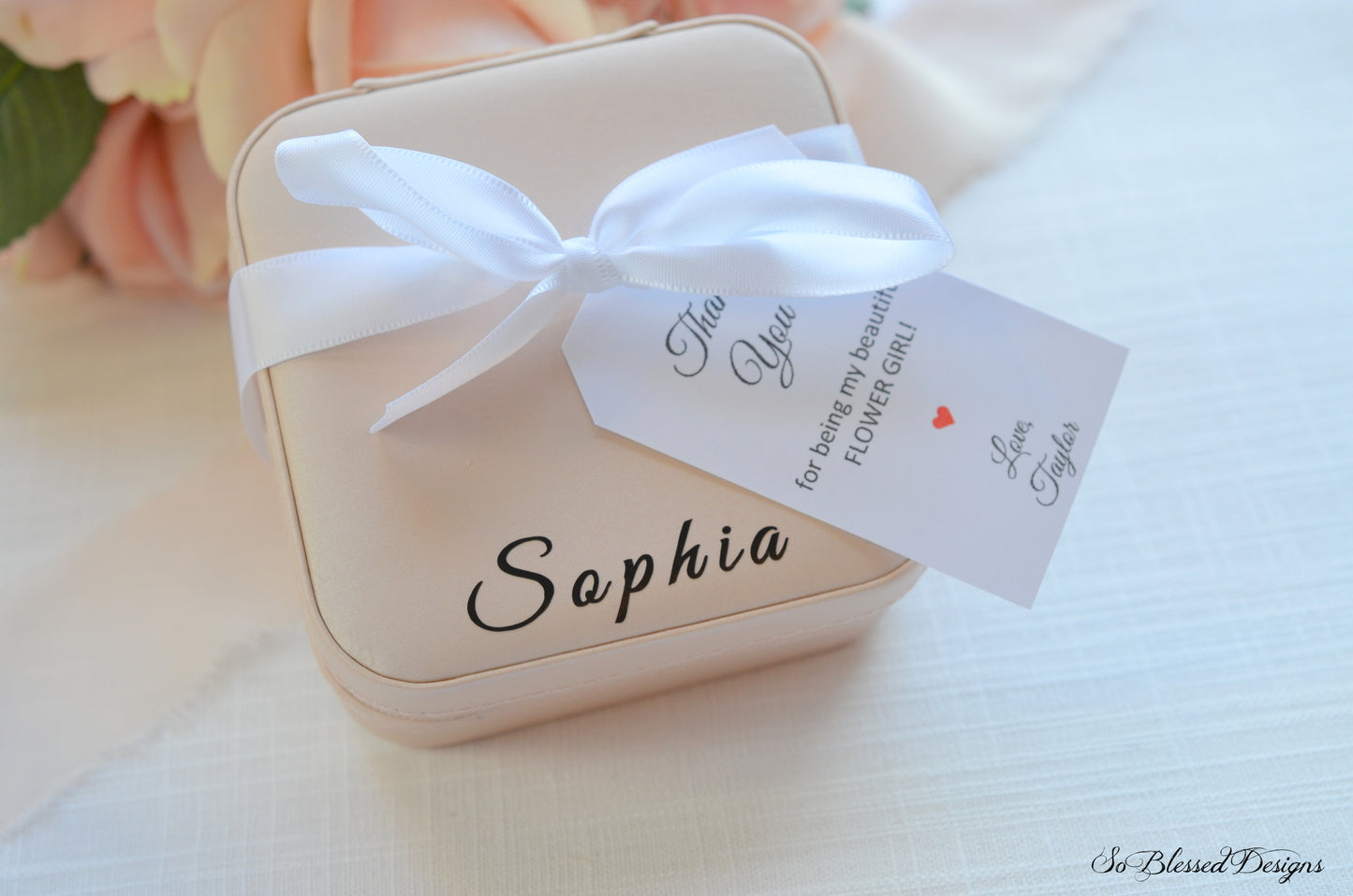 Flower Girl Jewelry Box