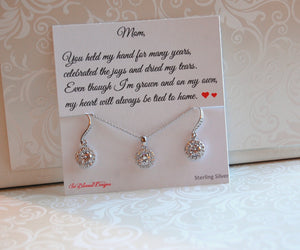 Jewelry set for mother of the groom
