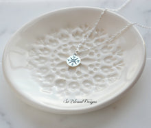 925 sterling silver compass charm necklace
