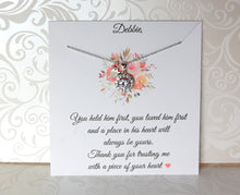 cubic zirconia necklace for mother of the groom