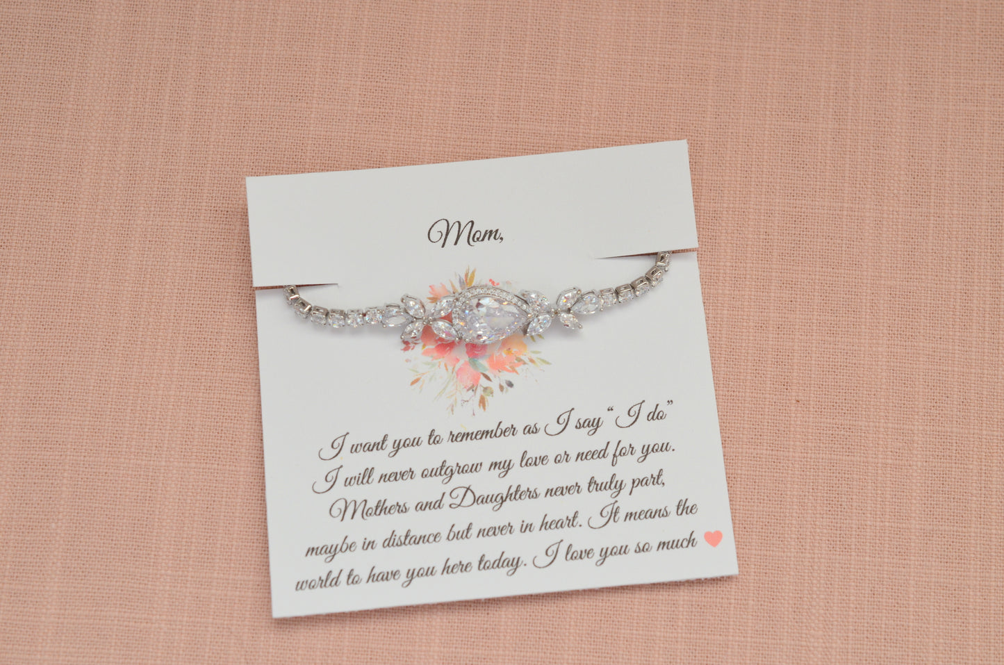 Mother of the Bride Bracelet Wedding Gift