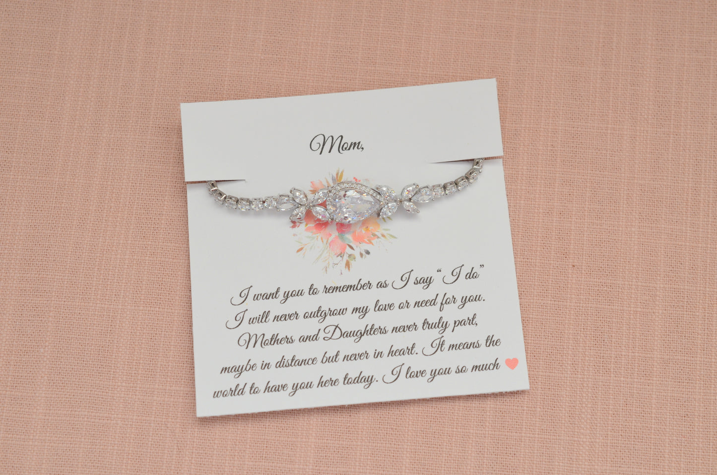 Mother of the Bride Bracelet Wedding Gift