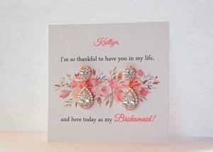 personalized bridesmaid gift 