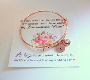 Bridesmaid Bracelet Set