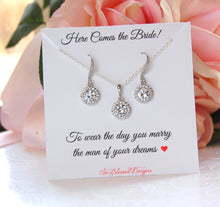 Here comes the bride jewelry set