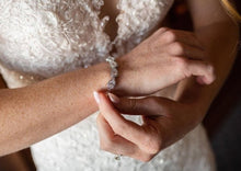 Cami CZ Teardrop Bridal Bracelet