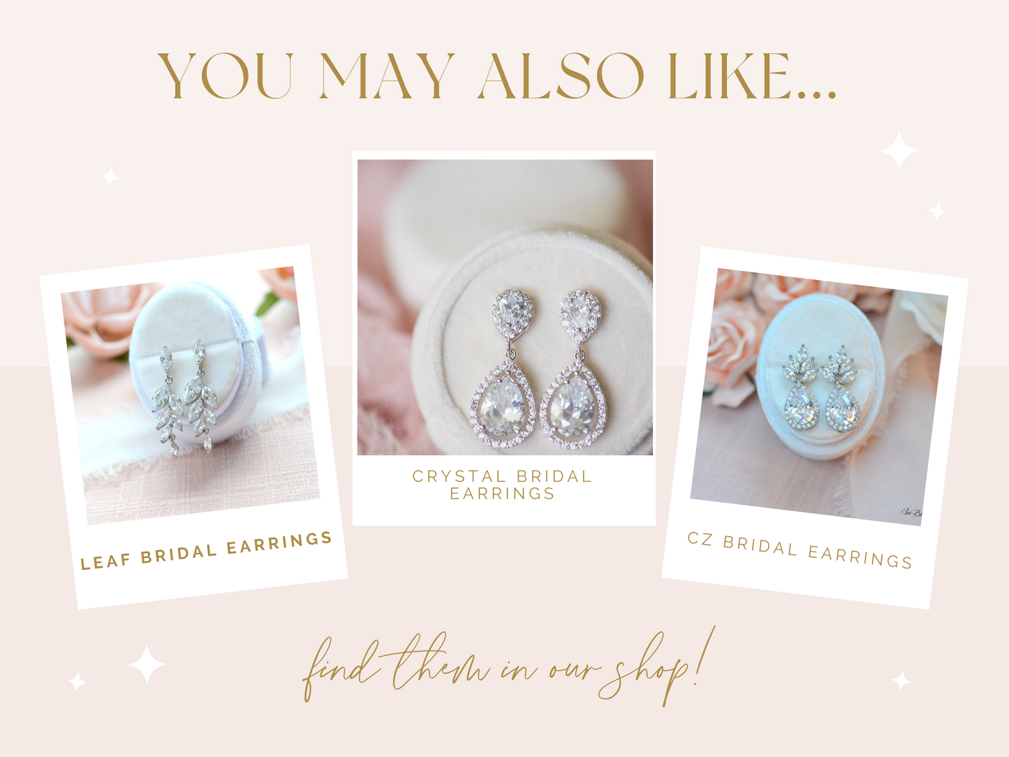 Dainty Pearl Bridal Earrings