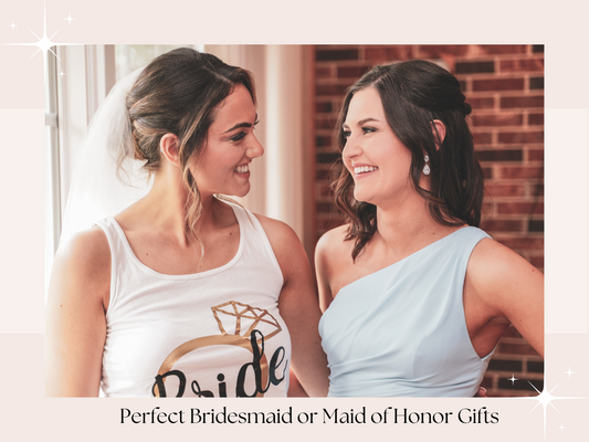 Maid of Honor Earrings Gift