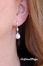 long drop bridesamid earrings