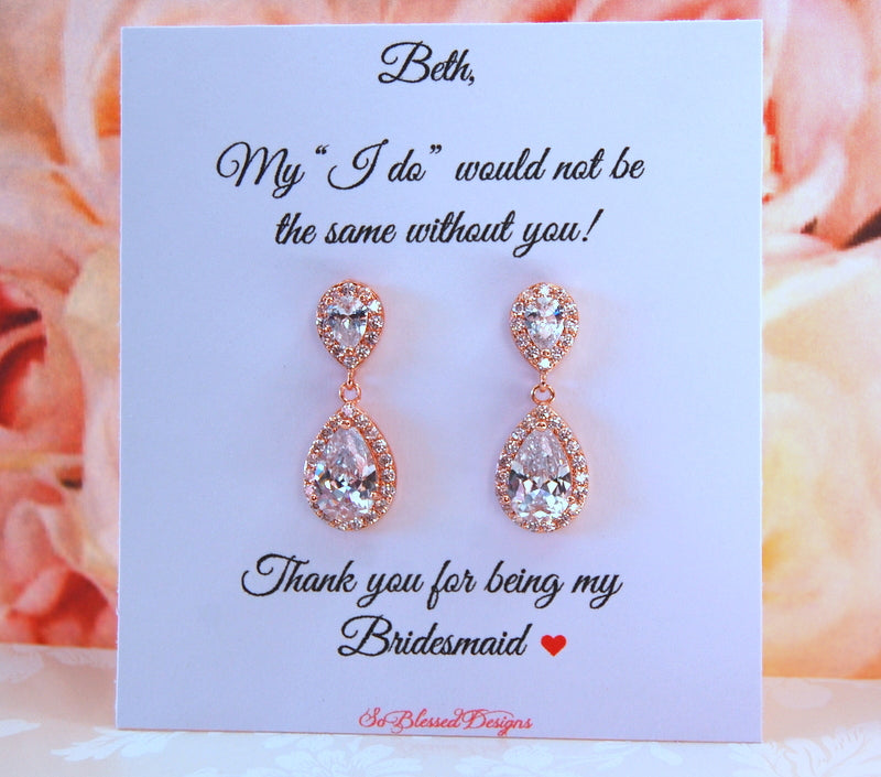 My I do wouldnt be the same without you bridesmaid card