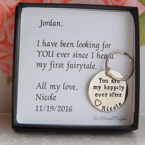 You are my happily ever after keychain