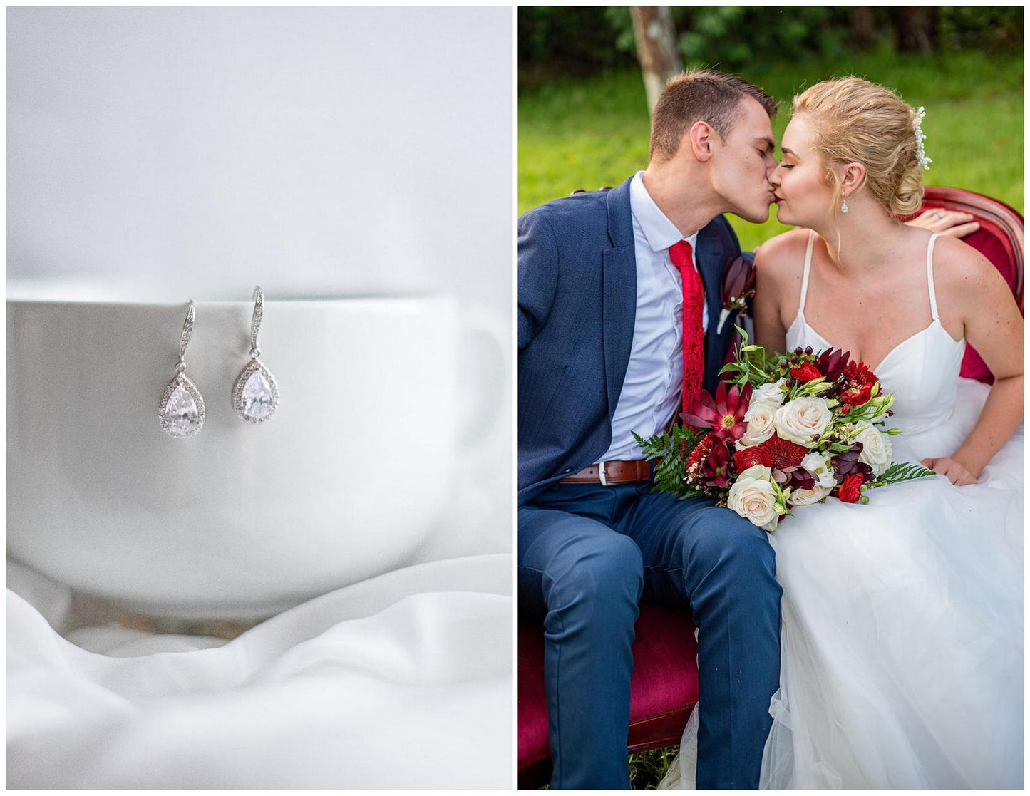 Dangle Bridal Earrings