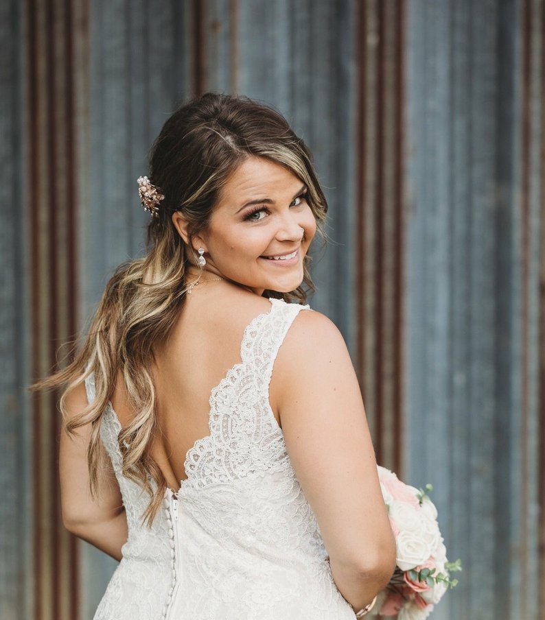 Classic Teardrop Bridal Earrings