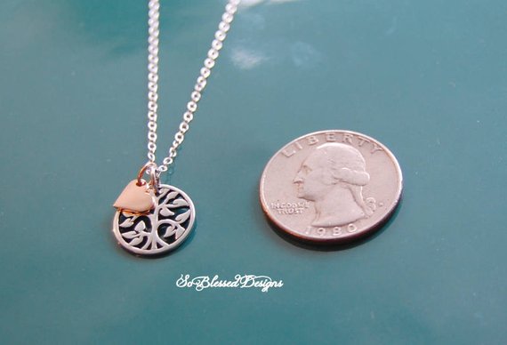 Mother of the Bride/Mother of the Groom Family tree necklace