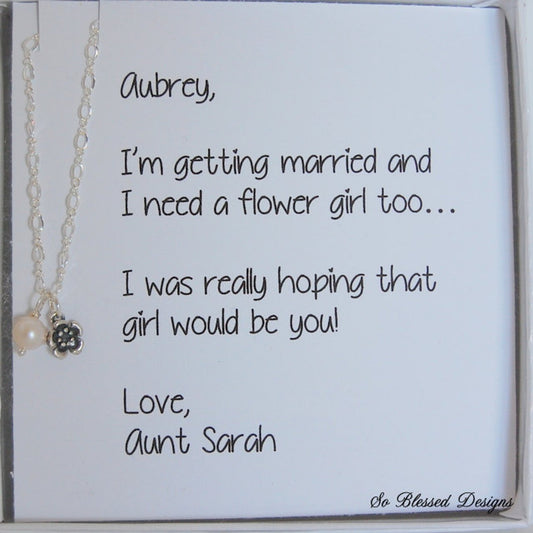 Flower Girl Necklace
