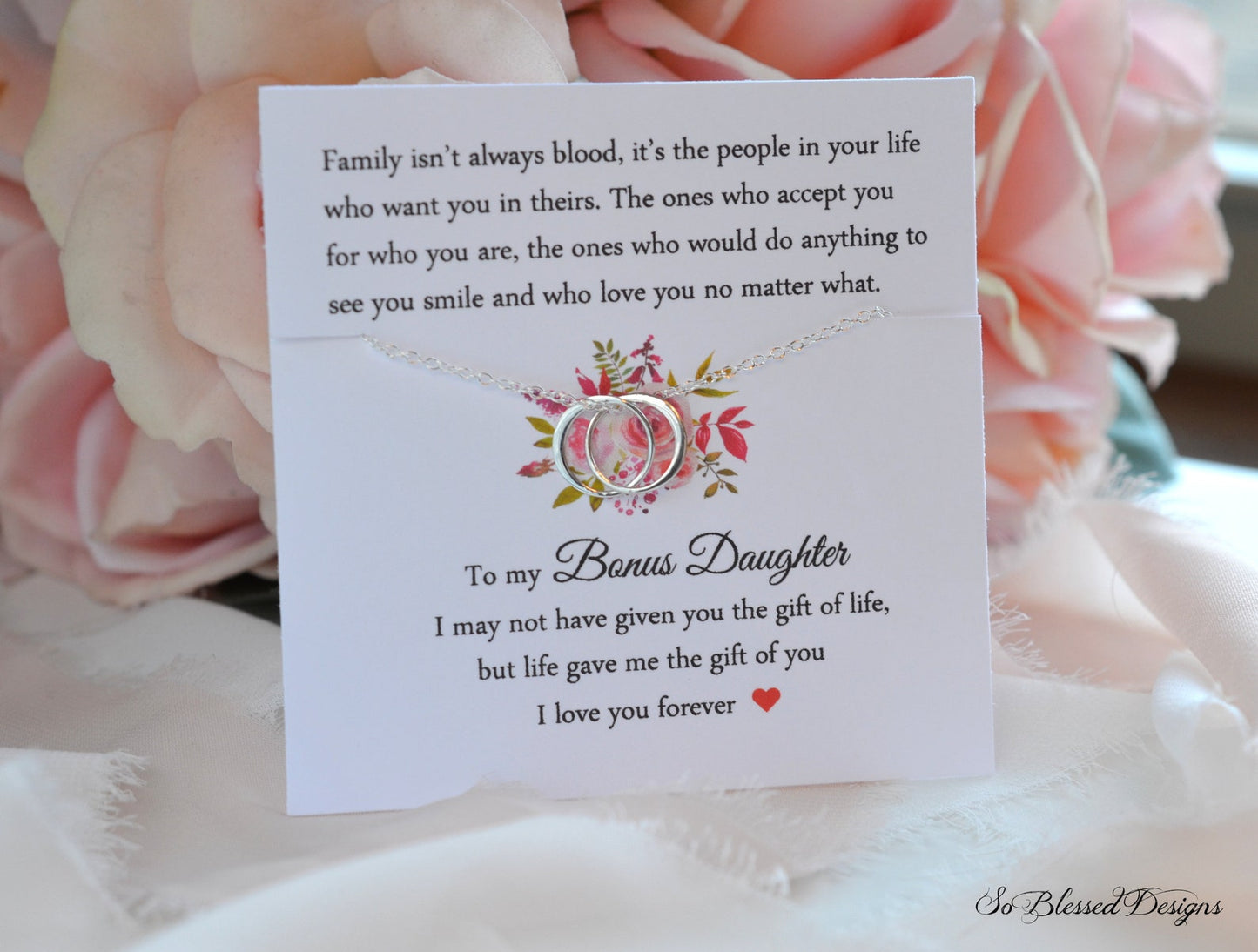 Bonus Daughter Eternity Necklace