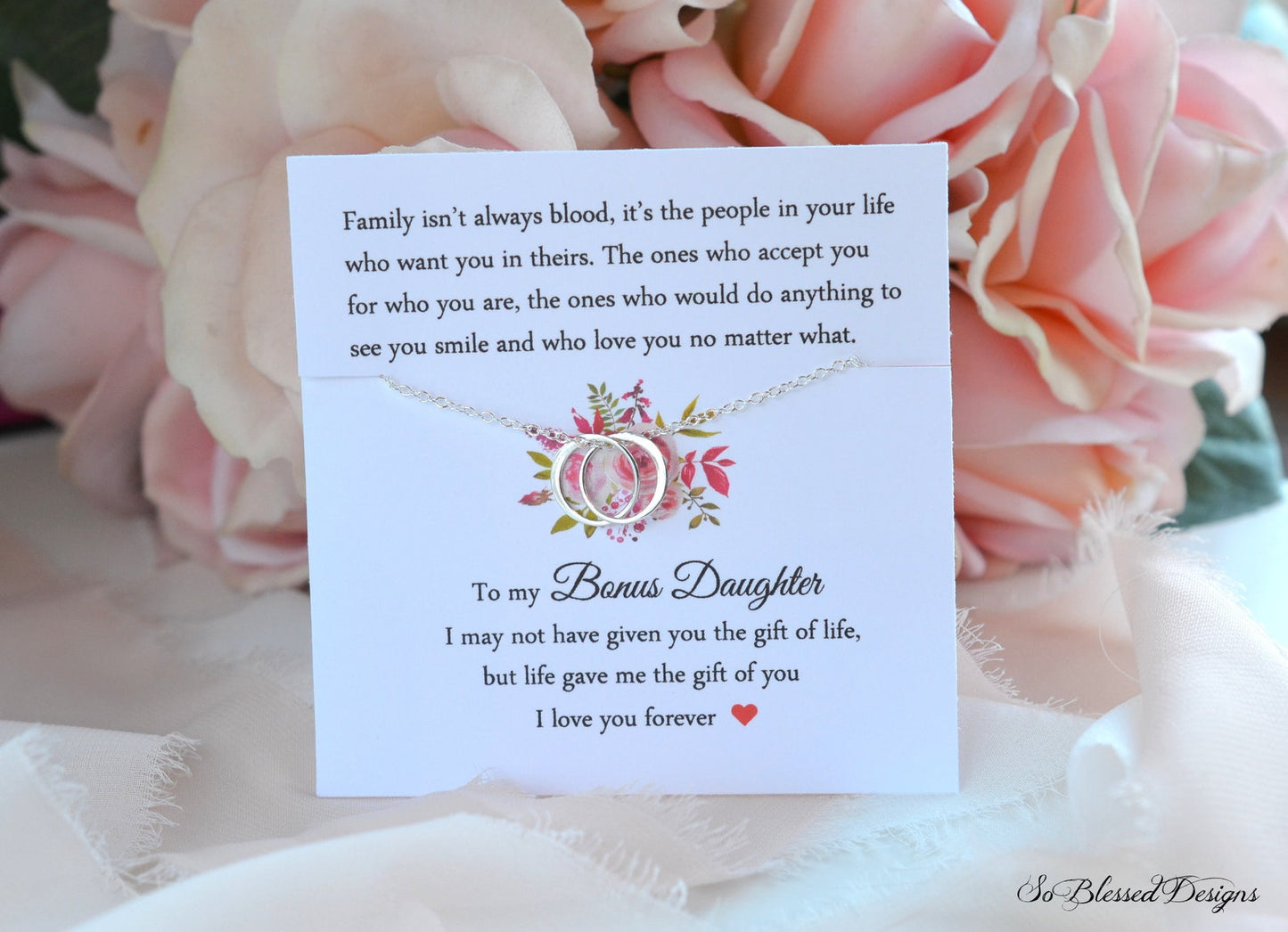 Bonus Daughter Eternity Necklace