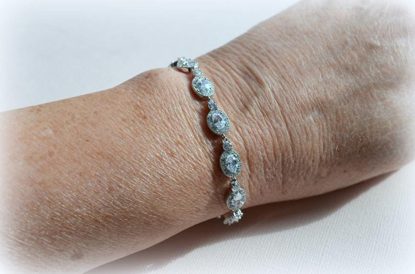 Mother of the Bride Jewelry Box with Bracelet