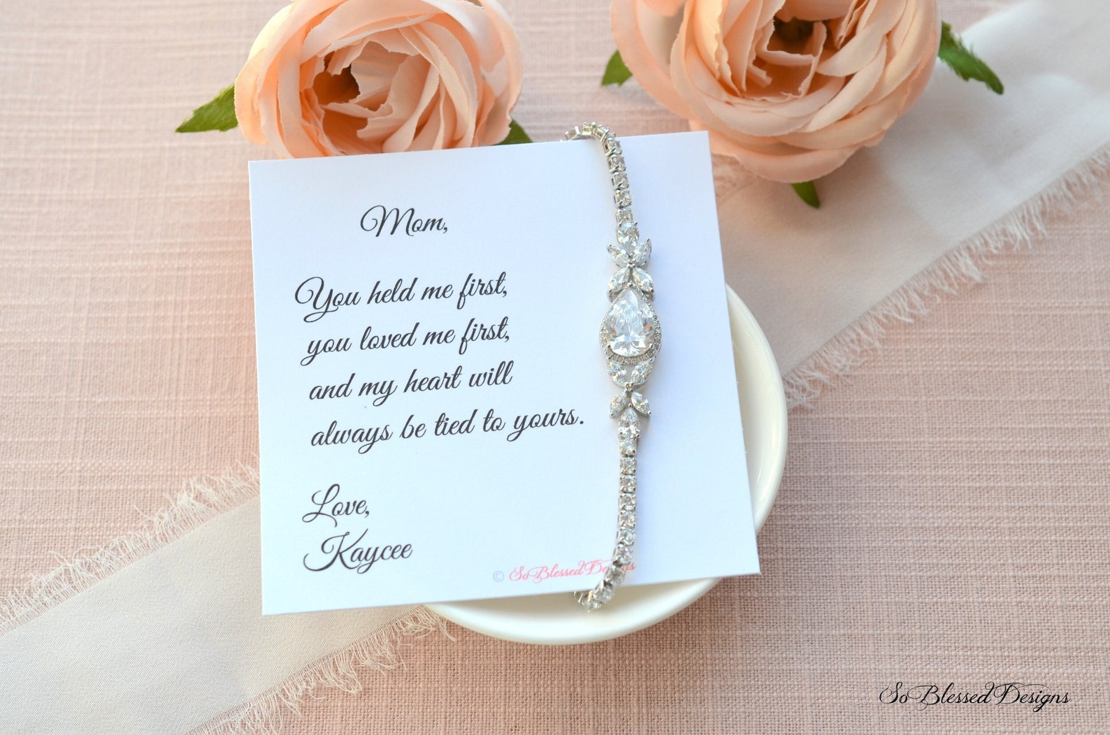 Mother of the Bride bracelet