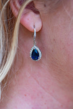 Sapphire Blue Mother of the Bride Earrings