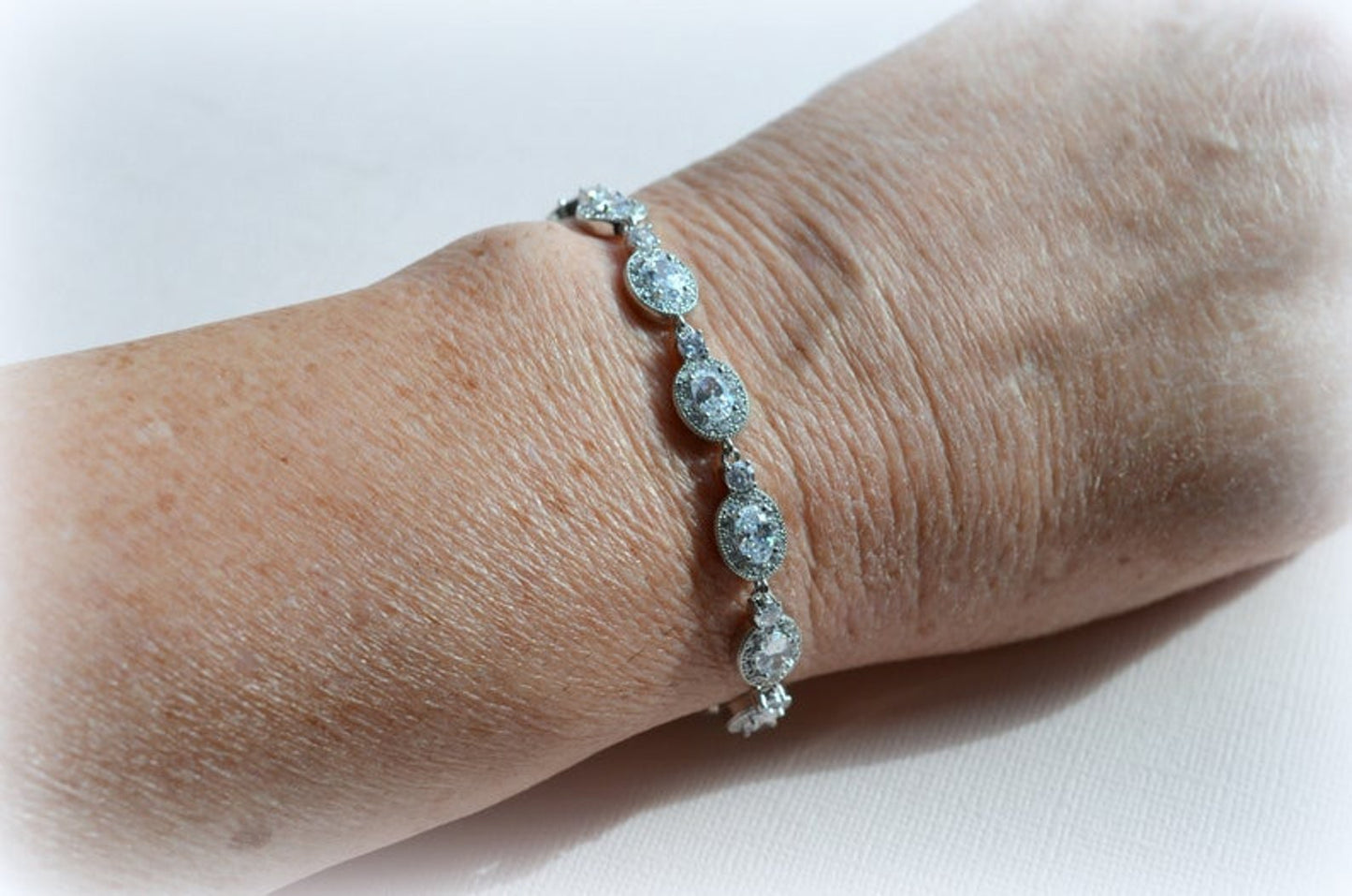 Sierra CZ Bridal Bracelet