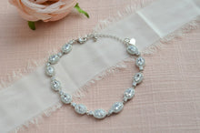 Oval Bridal Bracelet