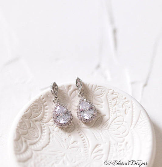 Dainty Hadley Bridesmaid Earrings