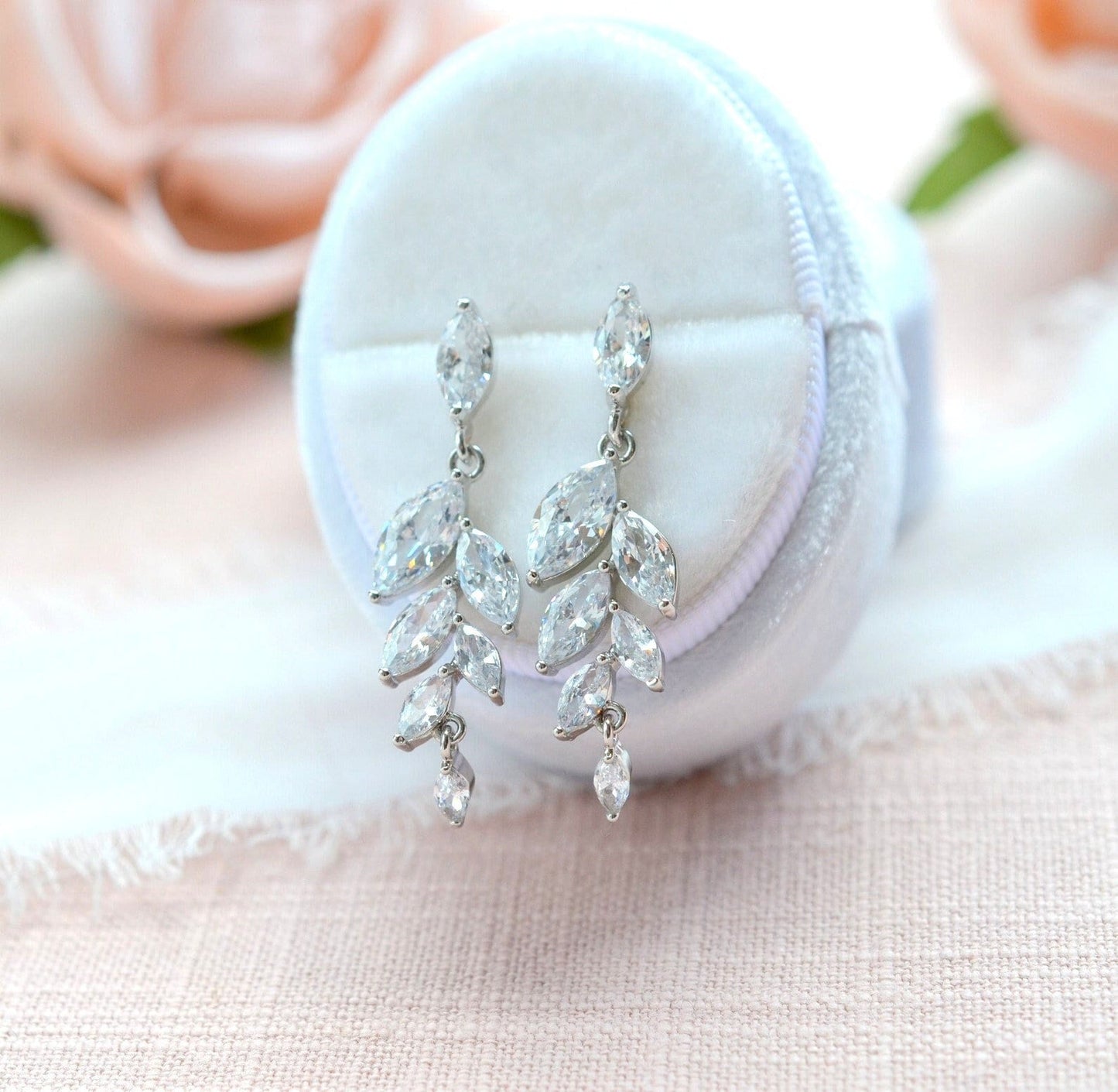 Leaf Dangle Earrings